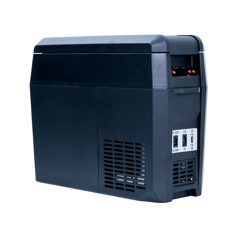 SnoMaster SMDZ-LS12 12L in-cabin fridge/freezer in matt black