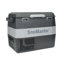 SnoMaster SMDZ-LS135 36.5L fridge/freezer in grey duotone