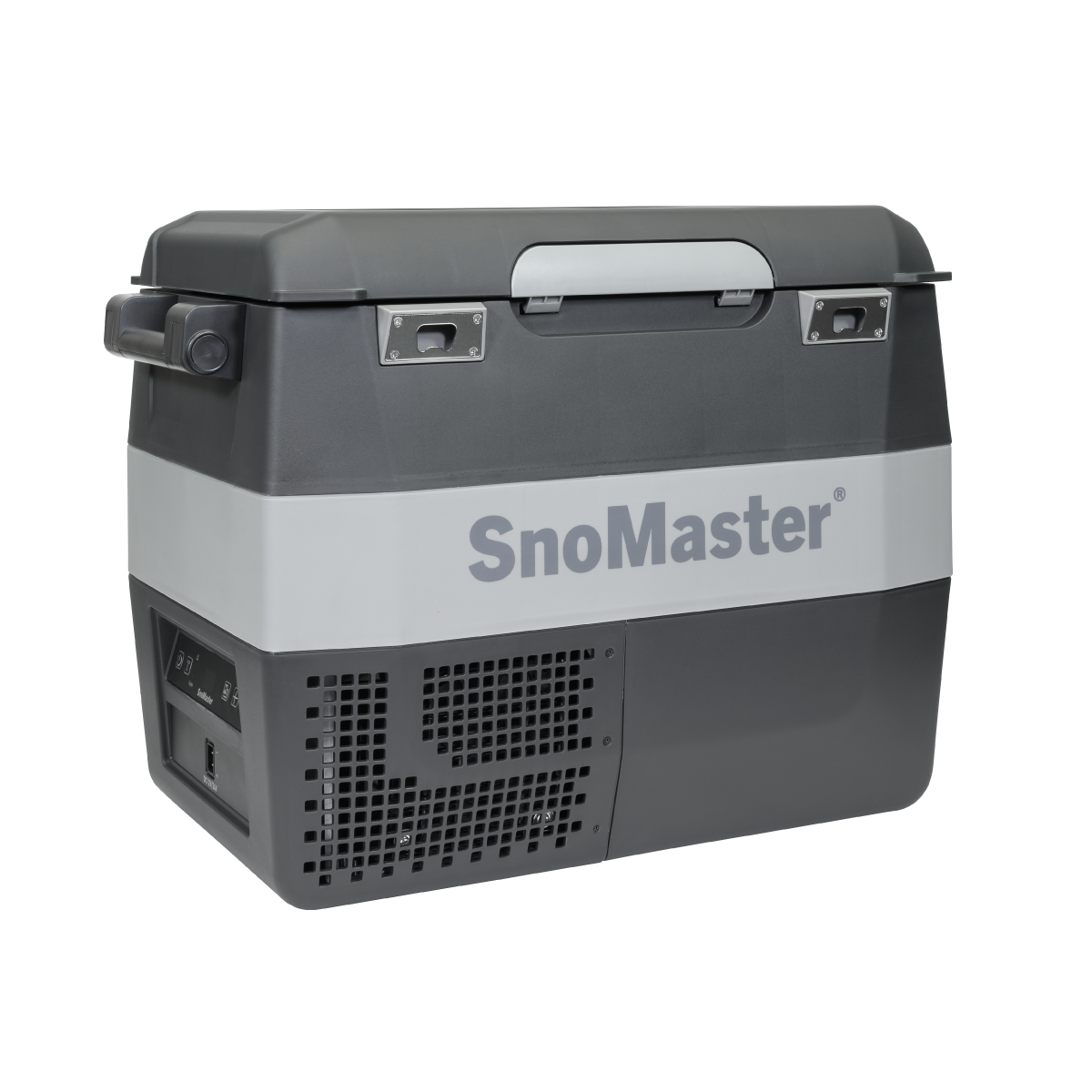 SnoMaster SMDZ-LS135 36.5L fridge/freezer in grey duotone