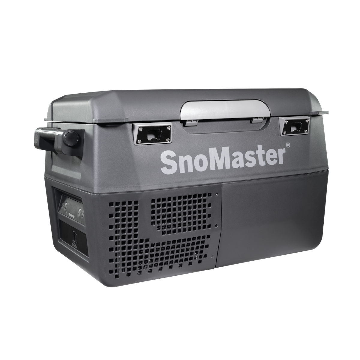 SnoMaster SMDZ-LS25 25.2L compact fridge/freezer in grey