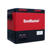 SnoMaster SMDZ-LS55 55L dual compartment fridge/freezer, photo 3