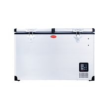 SnoMaster SMDZ-TR82D 81.5L dual compartment fridge/freezer in stainless steel, photo 2