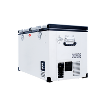 SnoMaster SMDZ-TR82D 81.5L dual compartment fridge/freezer in stainless steel, photo 4