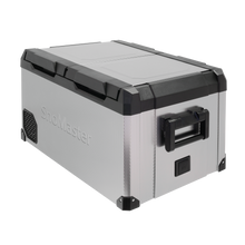 SnoMaster SMEX-60D 60L dual compartment fridge/freezer in stainless steel, photo 5