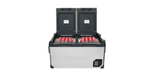 SnoMaster SMEX-60D 60L dual compartment fridge/freezer in stainless steel, photo 3
