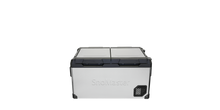 SnoMaster SMEX-60D 60L dual compartment fridge/freezer in stainless steel, photo 2
