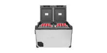 SnoMaster SMEX-78D 78L dual compartment fridge/freezer in stainless steel, photo 3