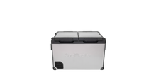 SnoMaster SMEX-78D 78L dual compartment fridge/freezer in stainless steel, photo 2