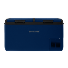 SnoMaster SMLS-70 75L dual compartment fridge/freezer in blue, photo 3