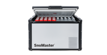 SnoMaster SMRV-60 60L single compartment fridge/freezer in silver with black trim, photo 3