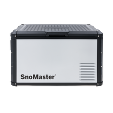 SnoMaster SMRV-60 60L single compartment fridge/freezer in silver with black trim, photo 4