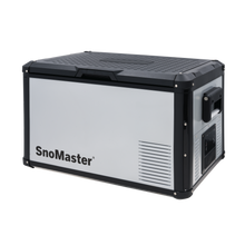 SnoMaster SMRV-60 60L single compartment fridge/freezer in silver with black trim, photo 5