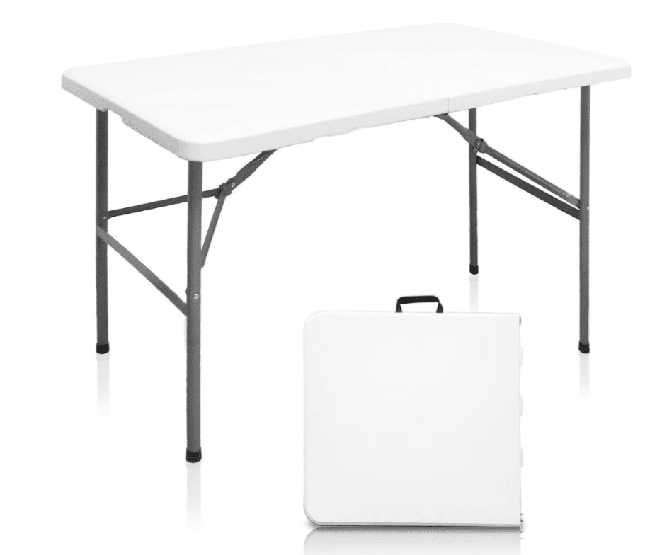 Desert 4ft Adjustable Bi-Fold Table