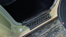 Desert Silver Door Sill Plates — Toyota Land Cruiser Double Cab — view 5