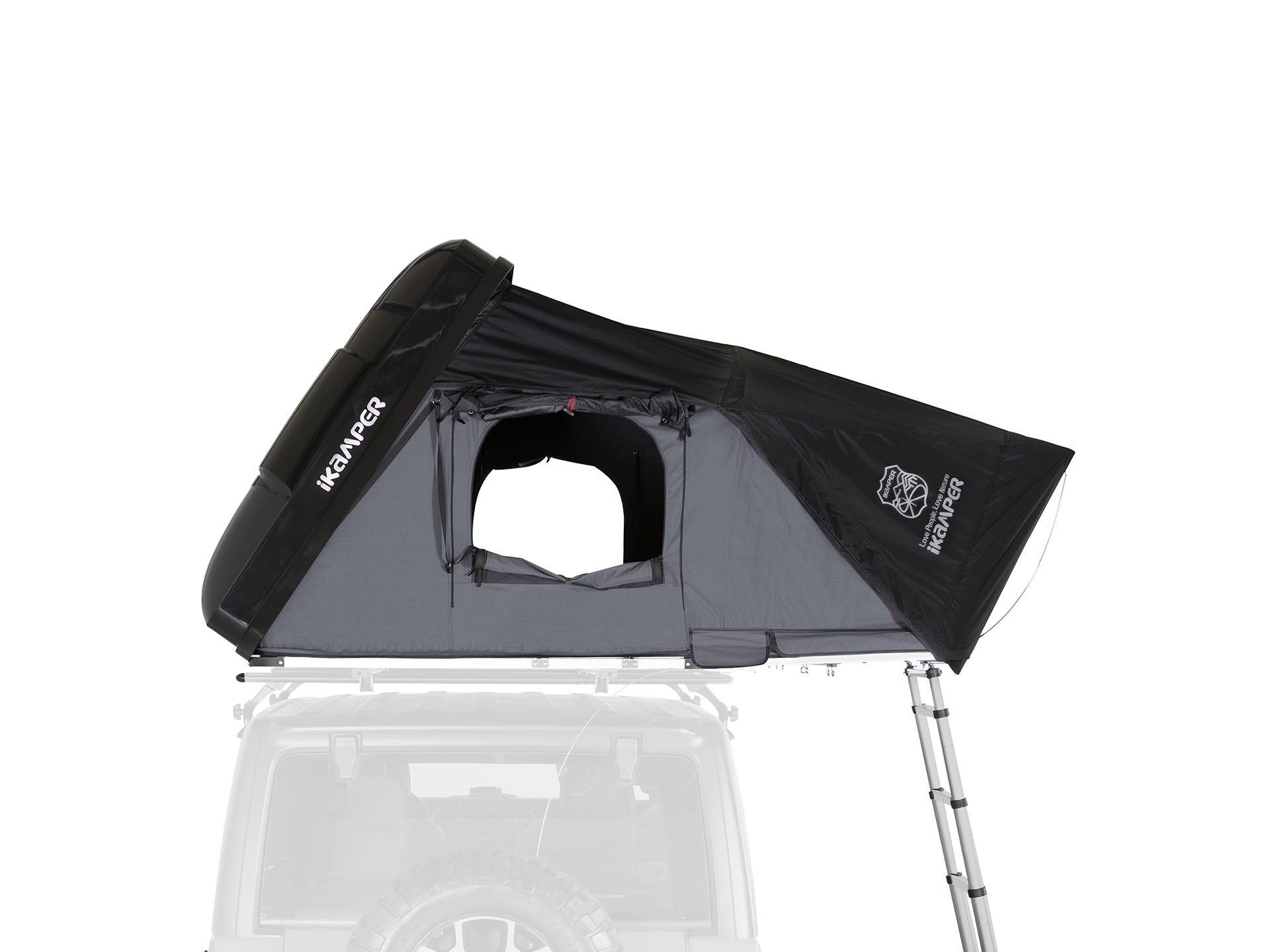 iKamper Skycamp 3.0 Black rooftop tent available from 4Matt Campers in Cape Town