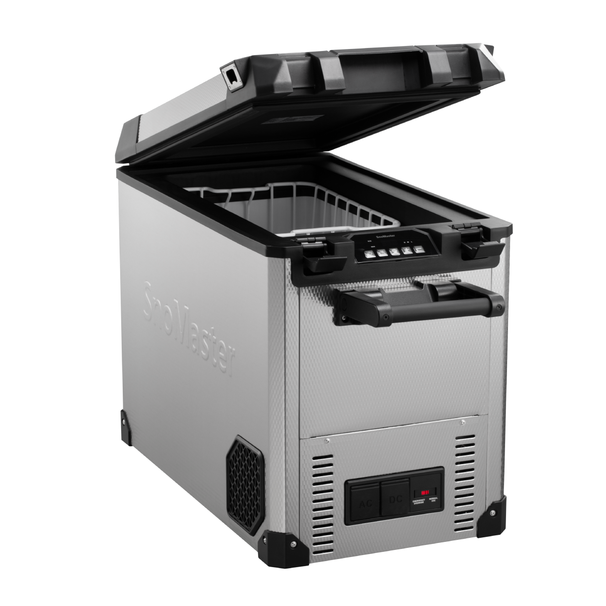 SnoMaster SMEX-41S 41L single compartment fridge/freezer in stainless steel