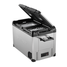 SnoMaster SMEX-78D 78L dual compartment fridge/freezer in stainless steel