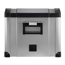 SnoMaster SMEX-96D 98L dual compartment fridge/freezer in stainless steel, photo 6