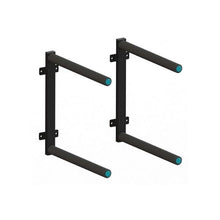 Holdfast Canoe/Surfski wall storage rack holding two boats