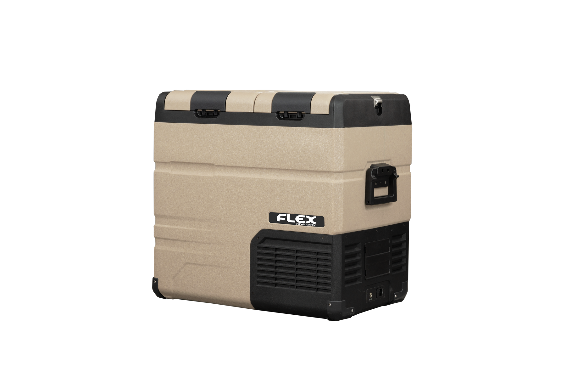 Flex TA55 dual-zone camping fridge freezer available from 4Matt Campers in Bellville Cape Town