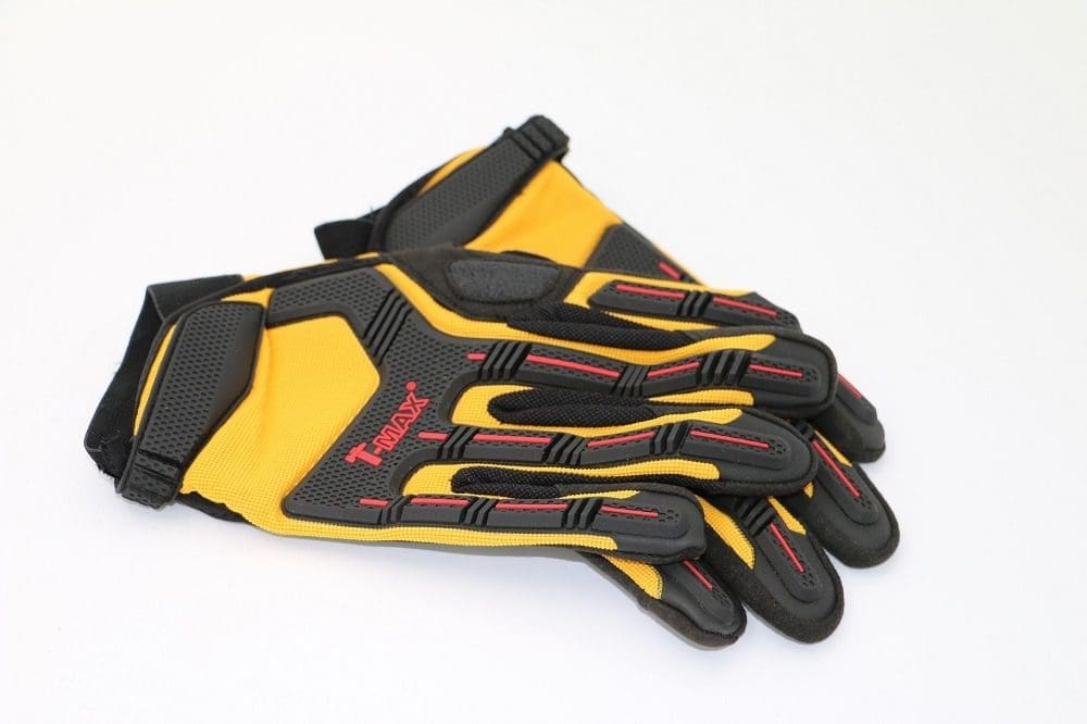 T-Max Yellow Winching Gloves