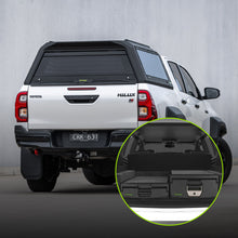 Ironman 4x4 RAID Hybrid canopy and Mixed Height LHS drawer combo for the Toyota Hilux Revo (2016-2026)