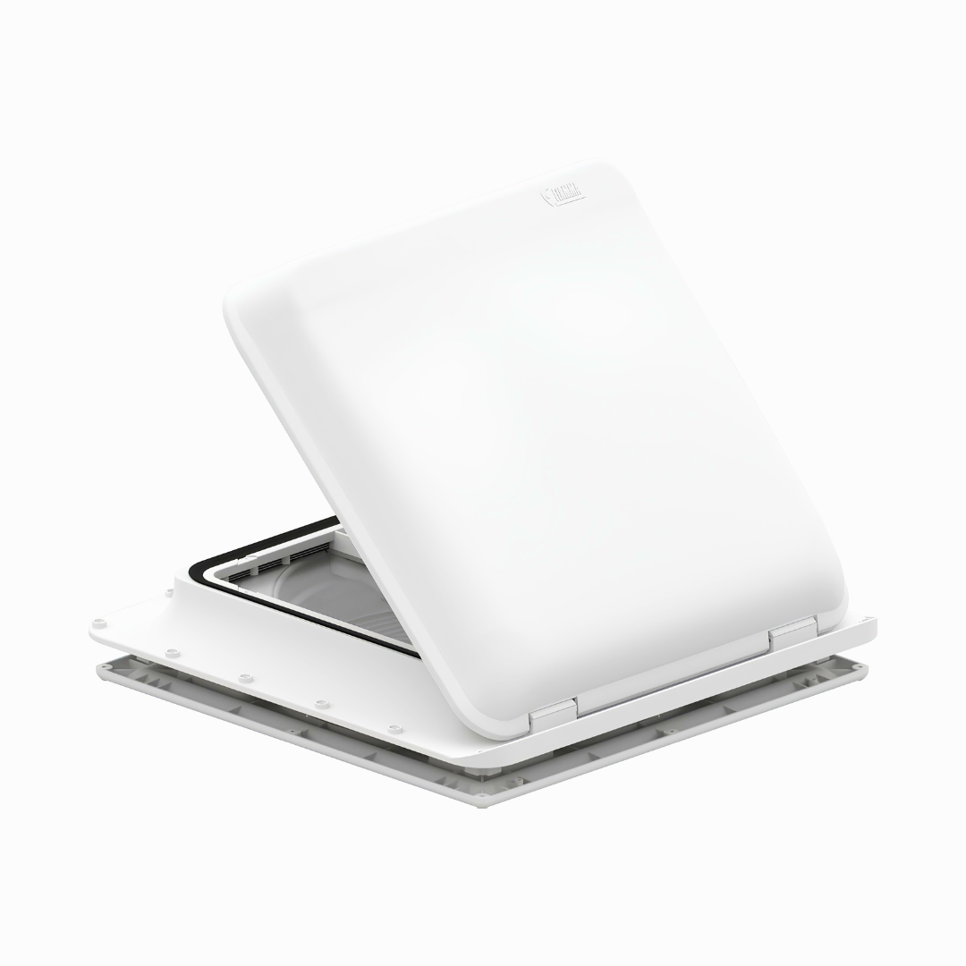 Fiamma Turbo-Vent P3 motorised roof vent, white