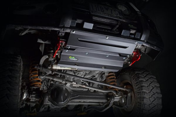 Ironman 4x4 steel underbody protection bash plate for the Toyota Land Cruiser 76 Station Wagon 2007 onwards and more