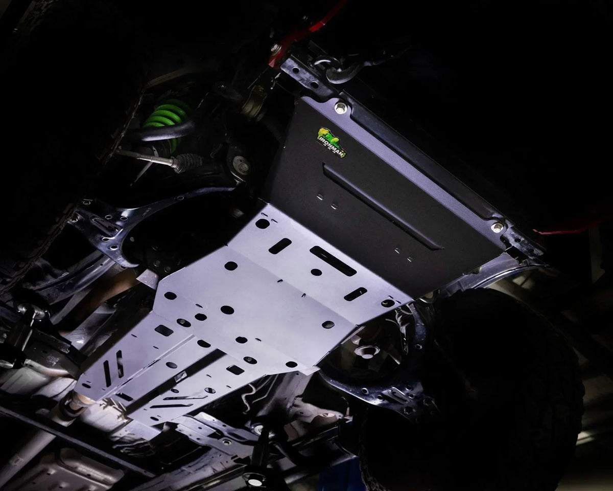 Ironman 4x4 steel underbody protection bash plate for the Isuzu KB D-Max RG/RT with non-electric steering 2022 to 2025 and more