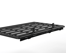 Holdfast Awning Bracket clamped onto a roof rack bar, photo 2