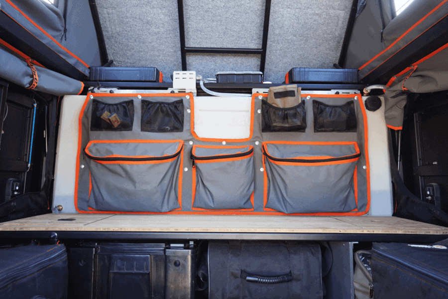Alu-Cab Canopy Camper water tank canvas bag kit