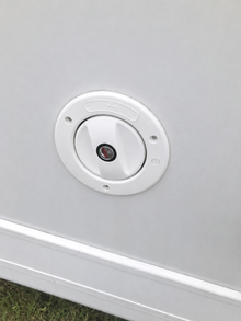 Zadi white 40mm lockable water filler neck, photo 2
