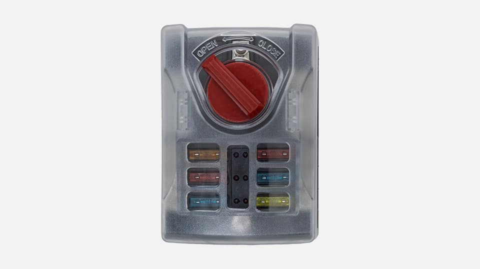 Desert Rotary Fuse Box-6Way