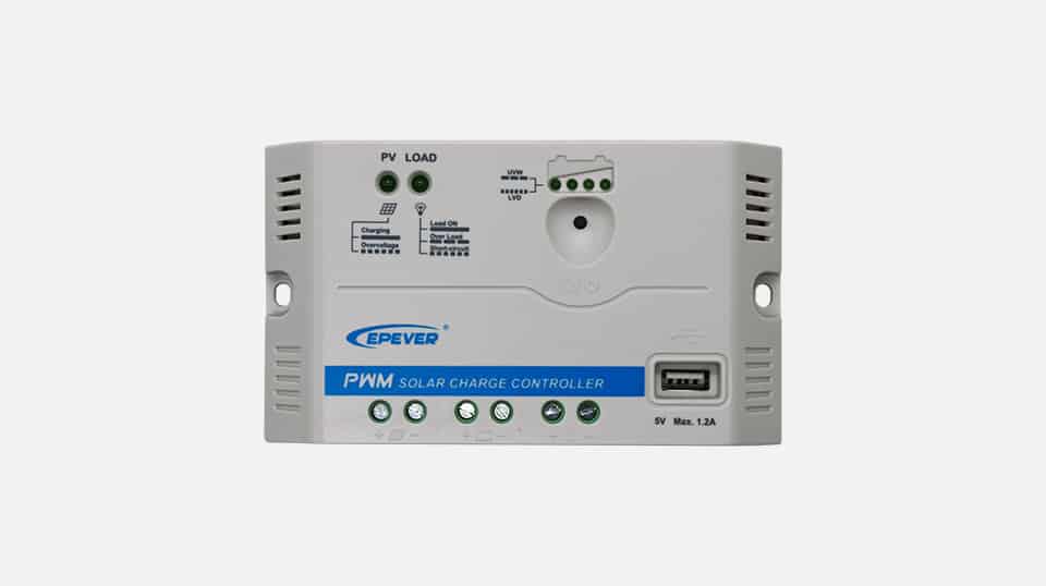 Desert 20A 12/24V Auto PWM Charge Controller