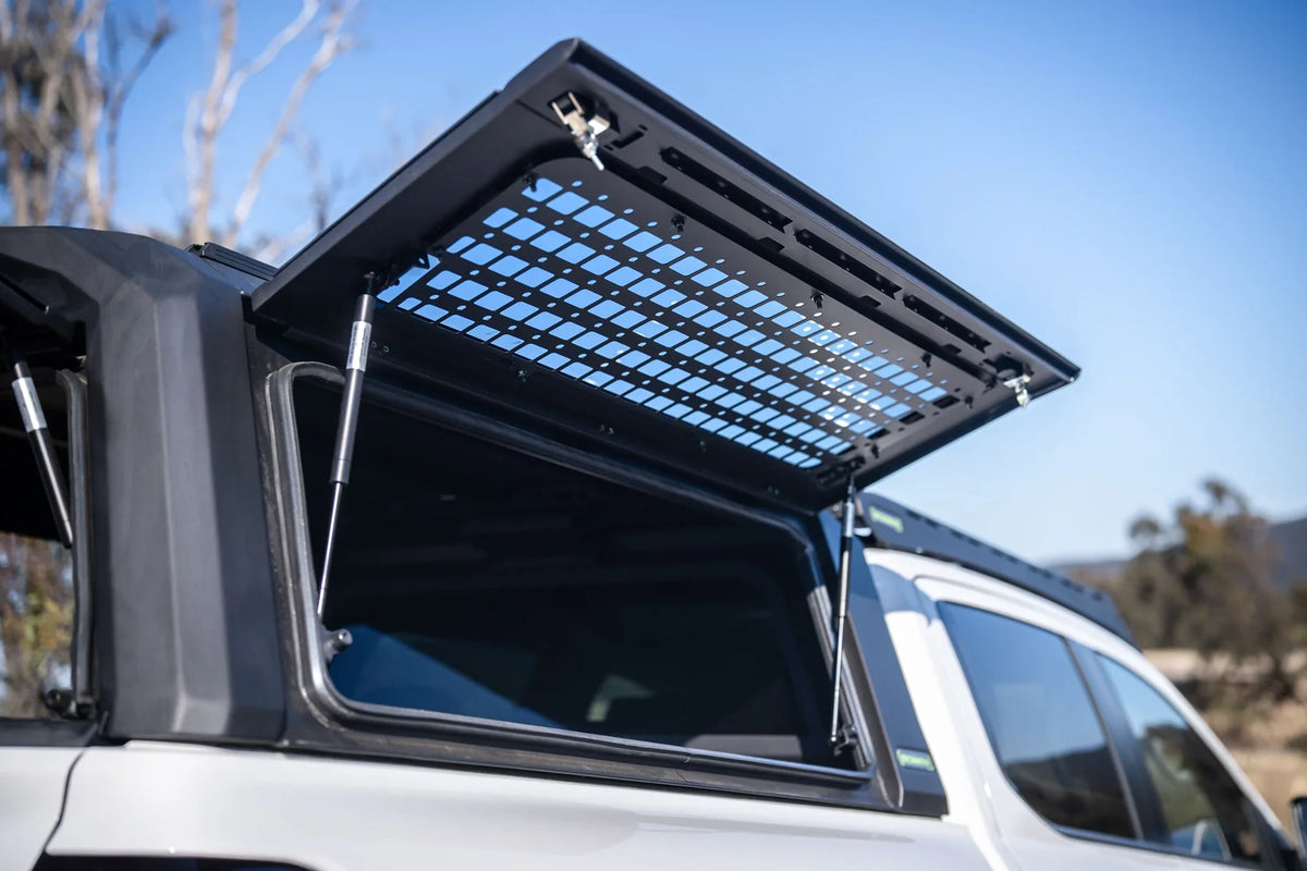 Ironman 4x4 canopy window mesh security kit for the Ford Ranger T6.2 Next Gen (2023+)