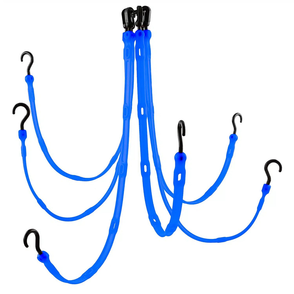 Desert Flexweb Adjustable Bungee Cargo Net — Blue