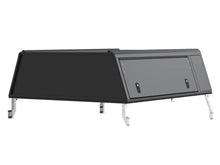 Alu-Cab Guard Canopy Extra Cab, Black Smooth, canopy only