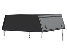 Alu-Cab Guard Canopy Double Cab, Black Smooth, canopy only