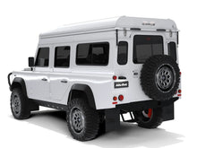 Alu-Cab Icarus roof conversion, white, closed, rear three-quarter view
