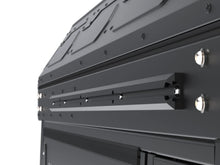 Alu-Cab ModCAP Camper tent filler and mount, side rail detail