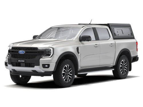 Alu-Cab Contour Canopy with side windows on Ford Ranger 2022+ double cab
