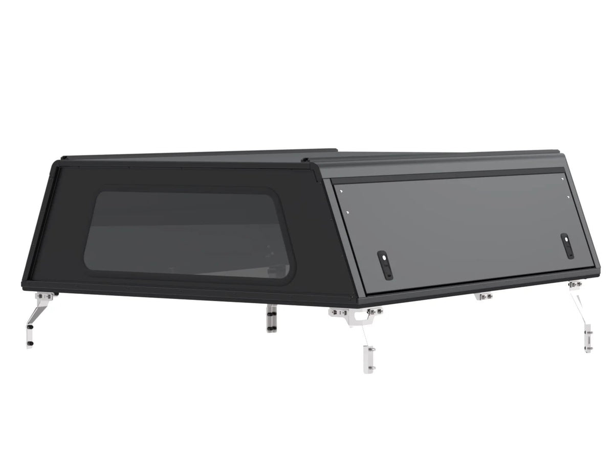 Alu-Cab Explorer Canopy Extra Cab, Black Smooth, canopy only