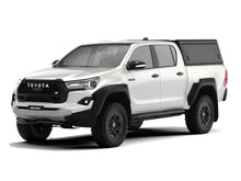 Alu-Cab Contour Canopy, solid sides, on Toyota Hilux Revo double cab
