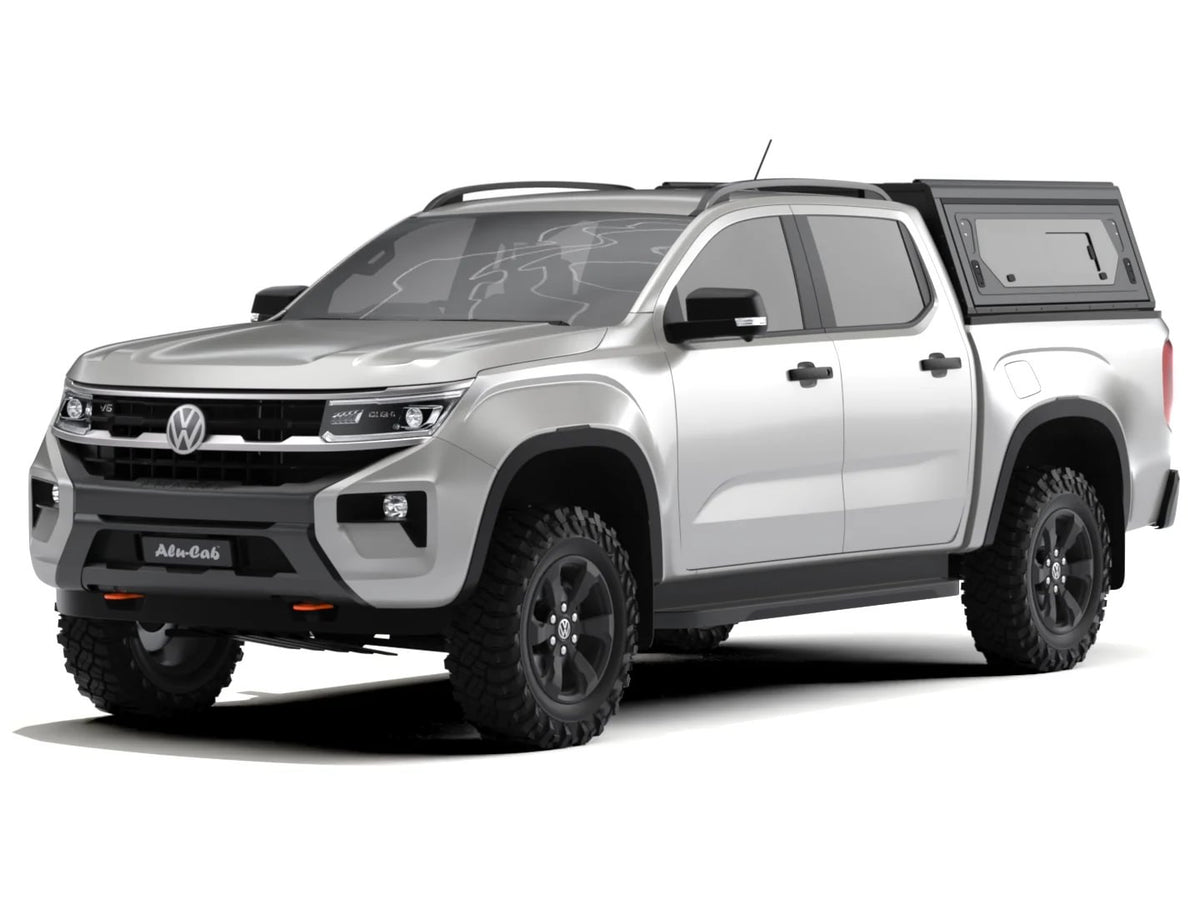 Alu-Cab Contour Canopy with side windows on VW Amarok 2023+ double cab