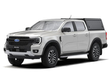 Alu-Cab Contour Canopy, solid sides, on Ford Ranger 2022+ double cab