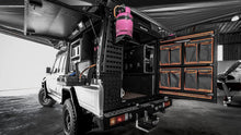 Land Cruiser 79 Canopy Camper, rear door open