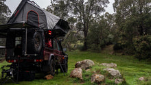 Land Cruiser 79 double cab with ModCAP and 4-sleeper Family Camper Tent