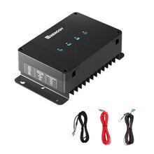 Renogy CORE 12V 30A DC-DC On-Board Battery Charger with MPPT — charger with supplied battery leads
