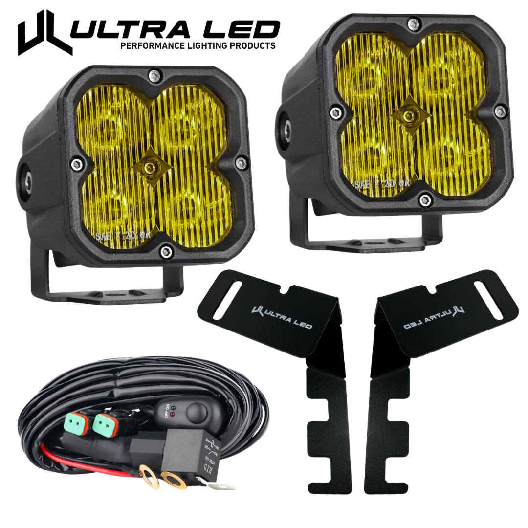 Ultra LED Mahindra Pik Up RS3 Ditch Light Kit, photo 1 of 3 — 4Matt Campers, Western Cape & Cape Town
