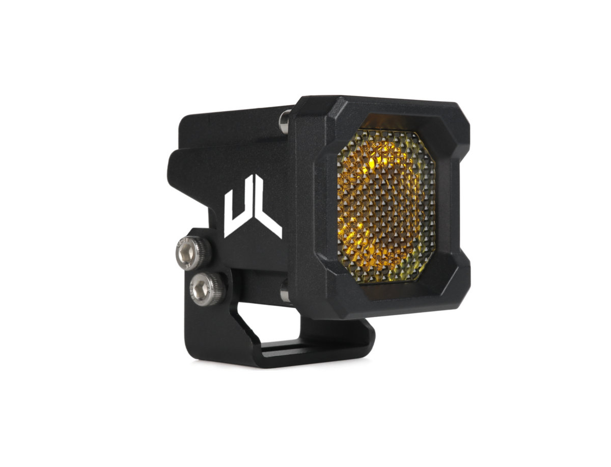 Ultra LED Rugged Series RS1 Yellow Flood Pod (single), photo 1 of 4 — 4Matt Campers, Western Cape & Cape Town
